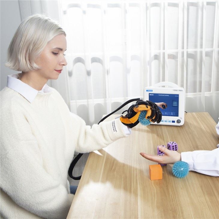 Guanto robotico per riabilitazione neuromuscolare