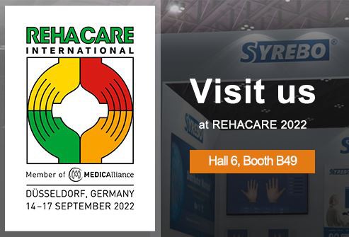 Incontra Syrebo Soft Robot Rehabilitation Glove a REHACARE 2022
