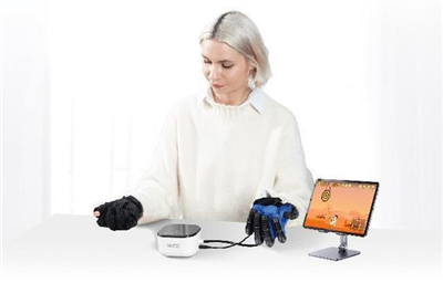 Guanto per riabilitazione mano robotica
